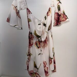 Floral Bell Sleeve Dress